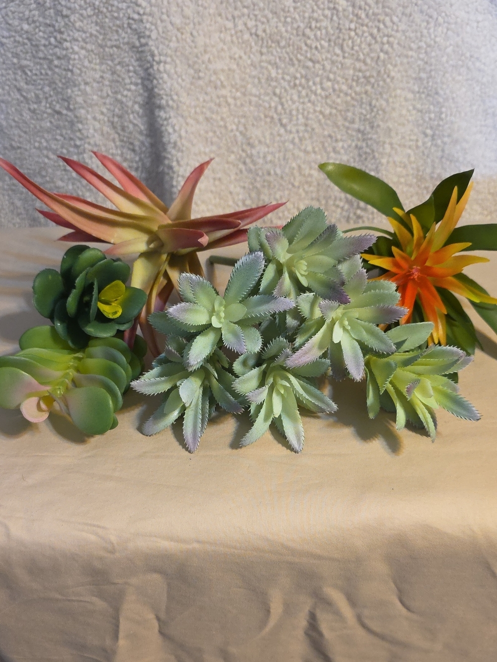 **FREE W/PURCHASE** Artificial Succulent Assortment in Green and Pink